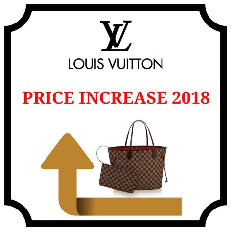 louis vuitton next price increase 2018|louis vuitton price increase 2024.